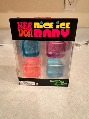 Nee Doh Nice Ice Baby Squish Toys - Multi Color